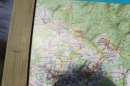 Carte des sentiers PR